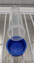 Load image into Gallery viewer, Centrifuge Tubes (50ml) with a flat screw-on cap and conical bottom, Sterile, 25/bag