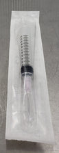 Load image into Gallery viewer, Sterile Disposable Syringe with Needle (12 cc, Luer Lock, Sterile, 1 inch, 18 gague needle)
